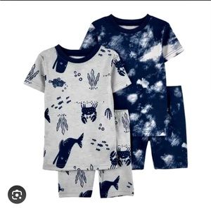 BRAND NEW CARTERS 24 MONTH TWO SHORT SLEEVE SHIRT OUTFIT